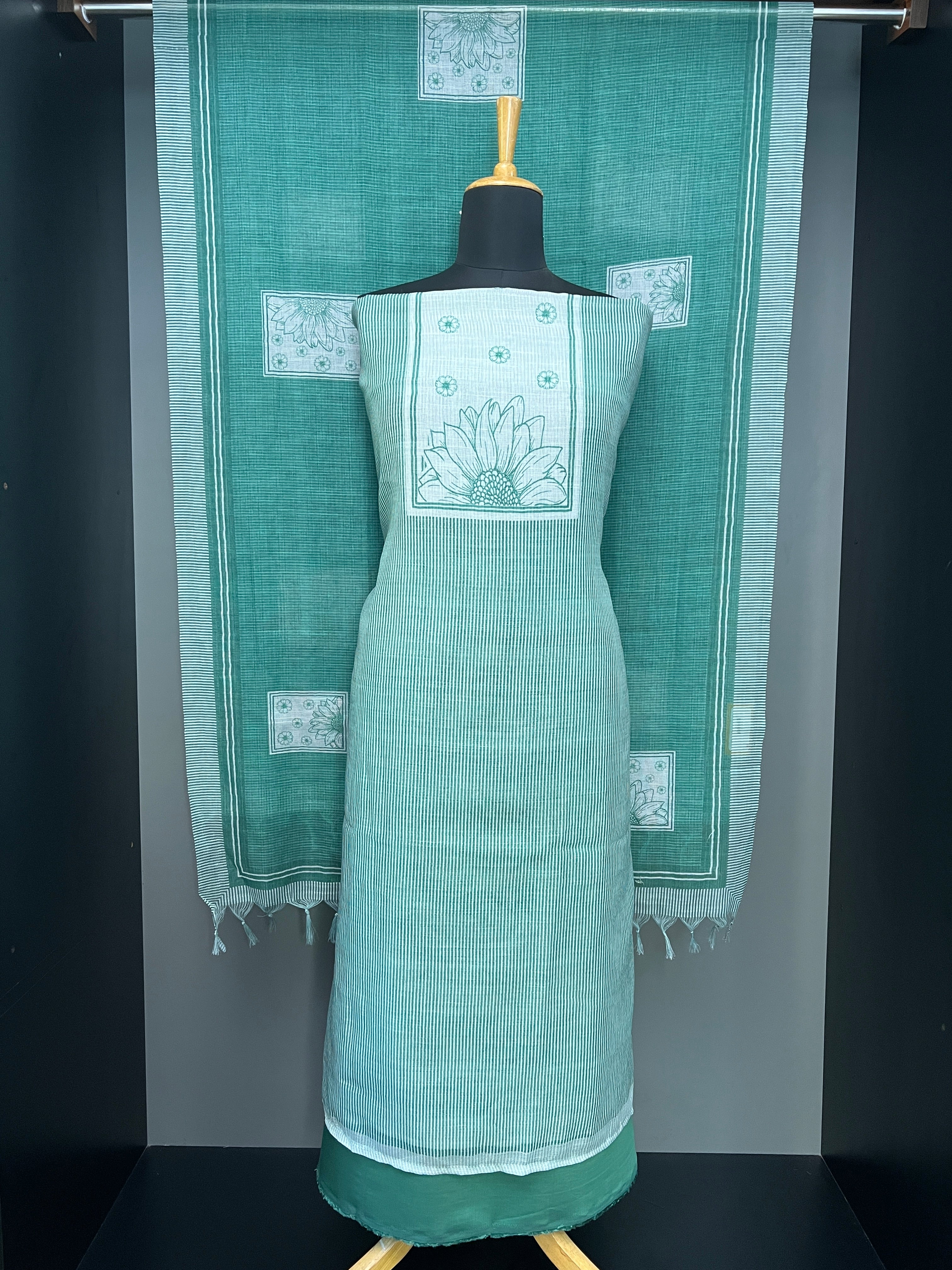 Stripes Patterned Kota Salwar Set | SP360