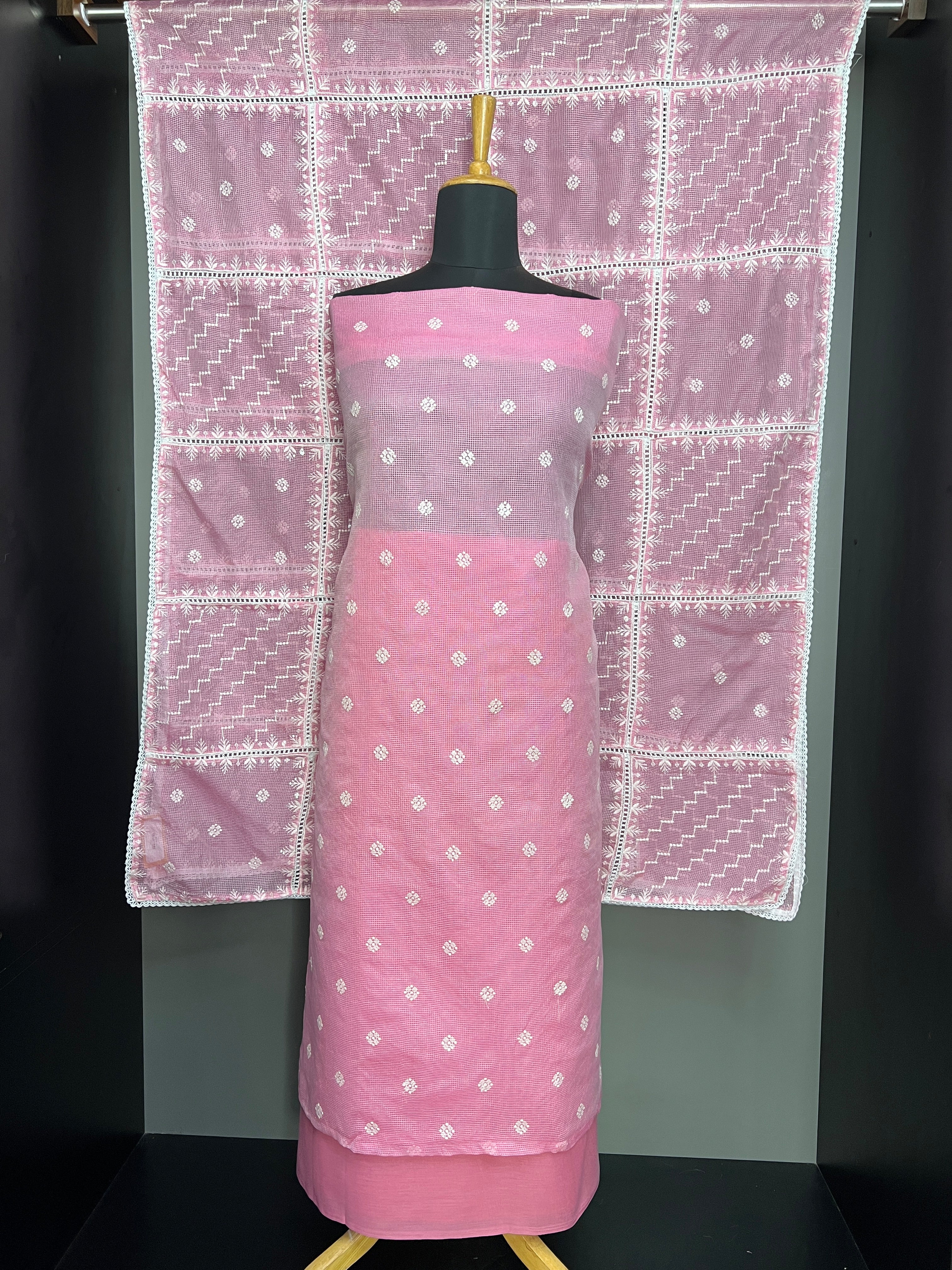 Butta Embroidery Detailed Kota Salwar Set | SP380