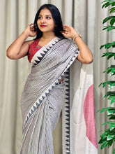 Digital Printed Crepe Silk Saree | SSN192