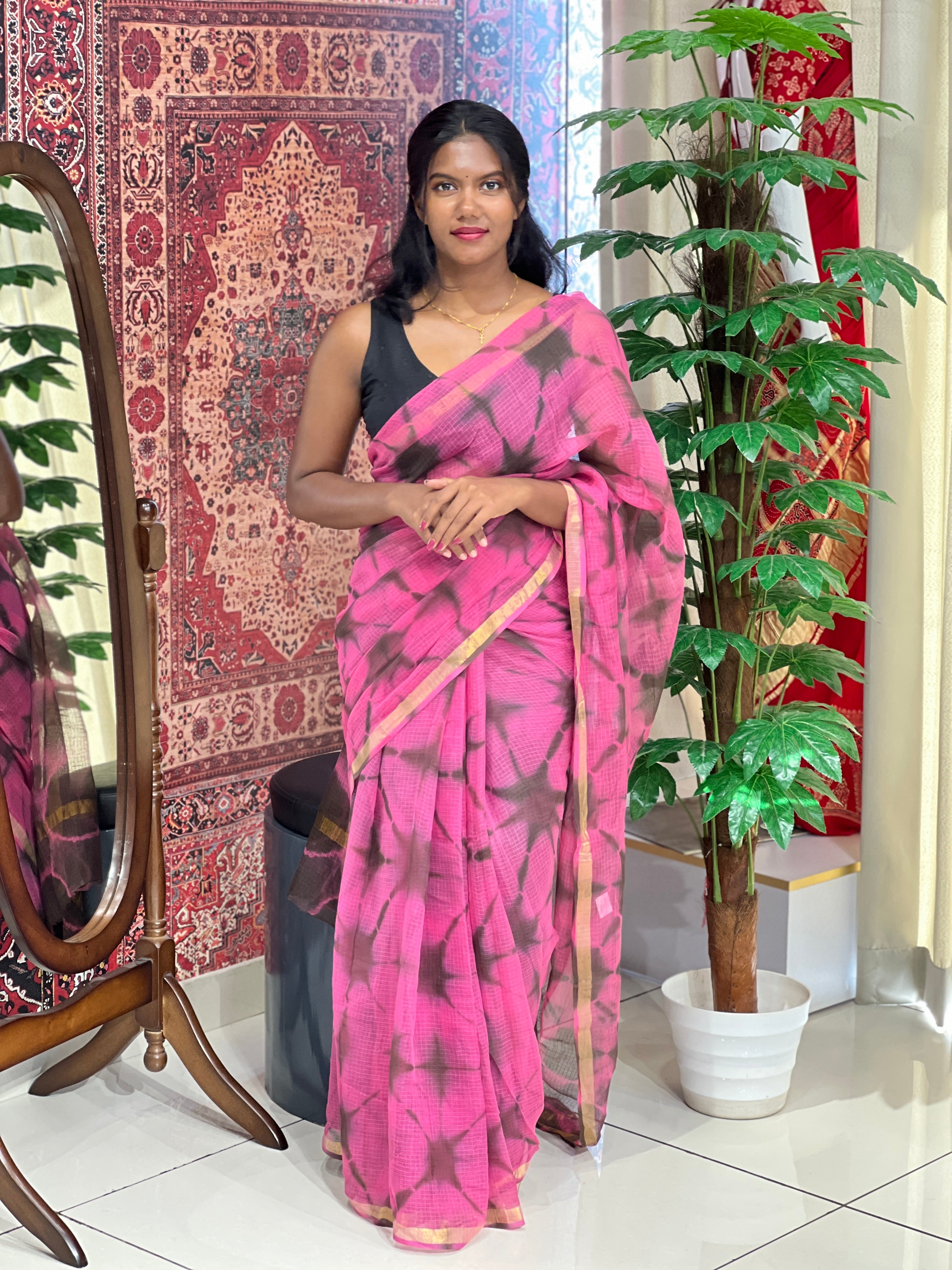 Hand Tie & Dye Kota Saree | RK241