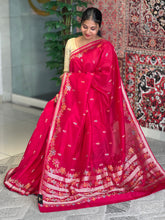 Thread and Zari Weaving Banarasi Silk Saree | YNG575