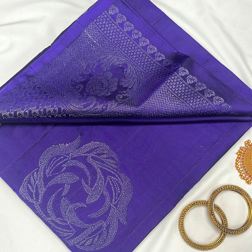 Jacquard Weaving Pattern Soft Silk Saree | TT114