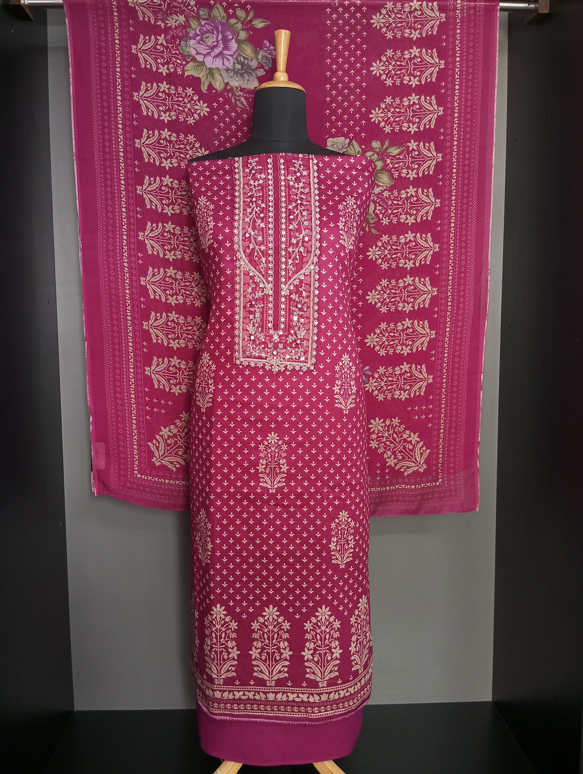 Block Printed Cotton Salwar Set | SW2574