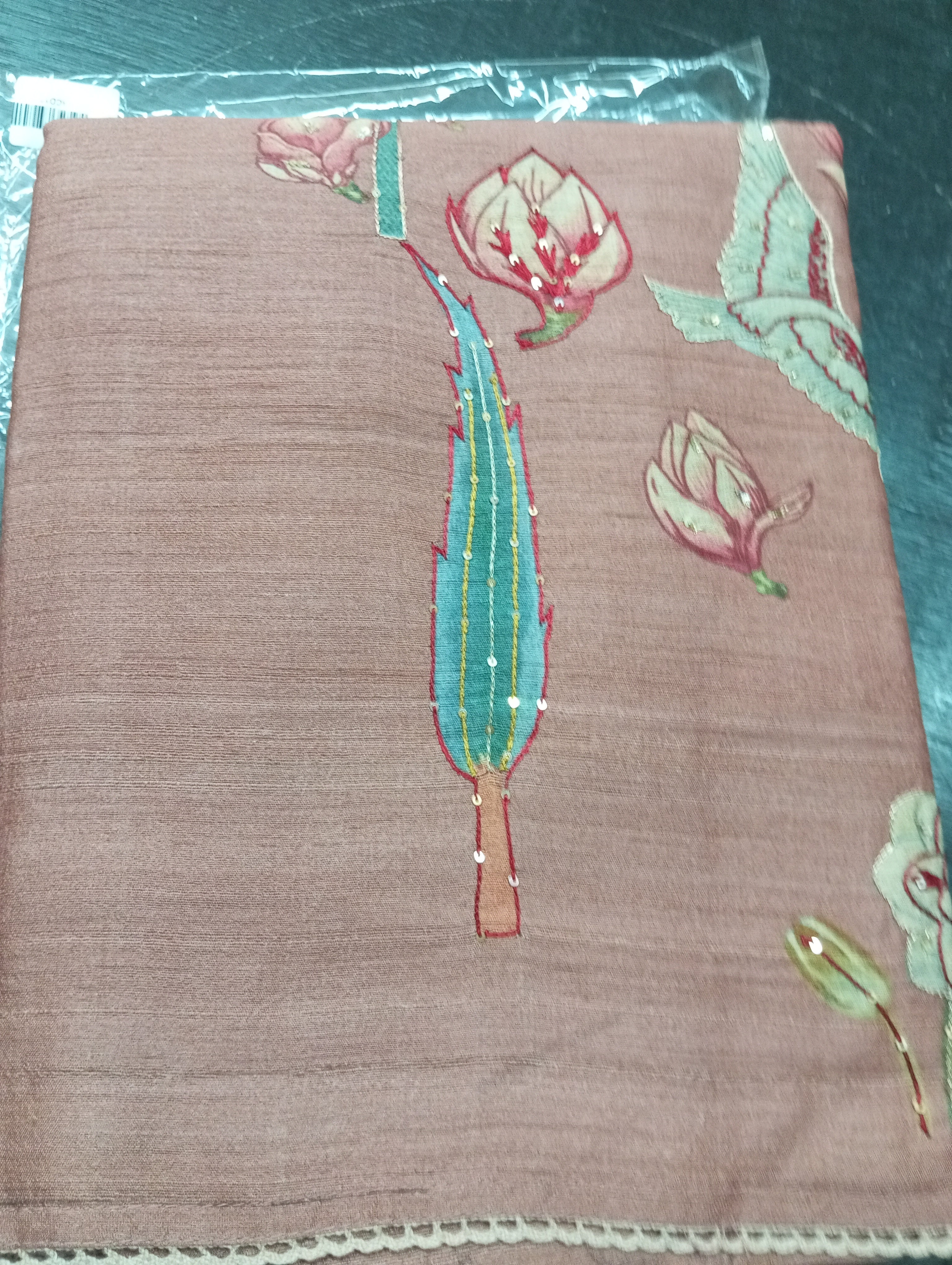 Digital Printed Pattern Geecha Tussar Salwarset | ACD120