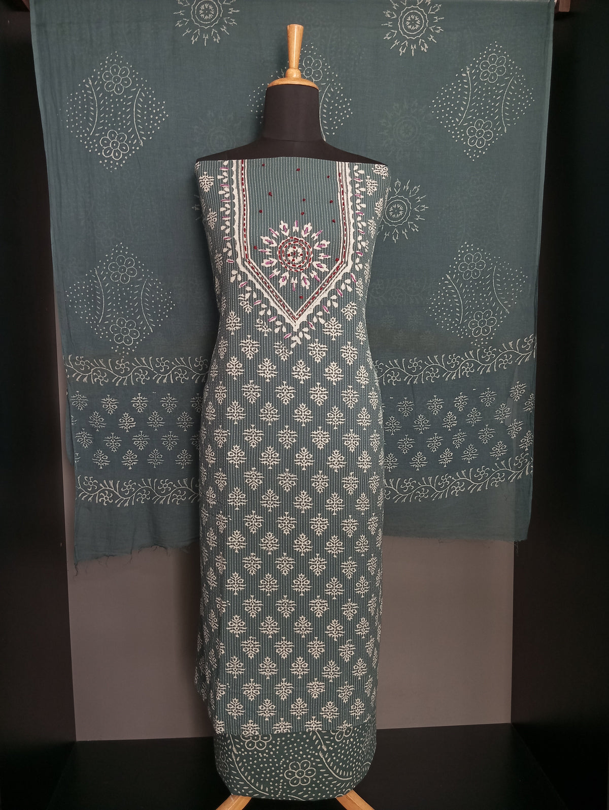 Floral Printed Cotton Salwar Set | SW2608