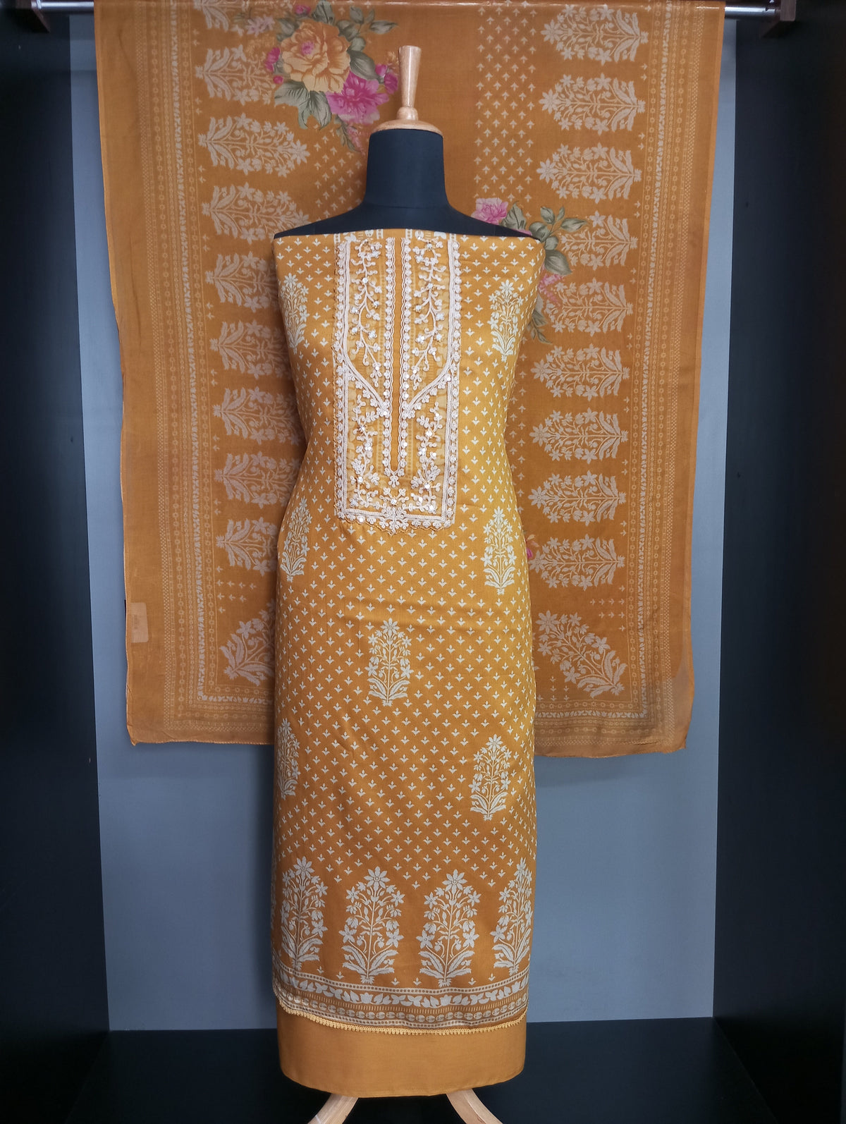 Block Printed Cotton Salwar Set |  SW2577