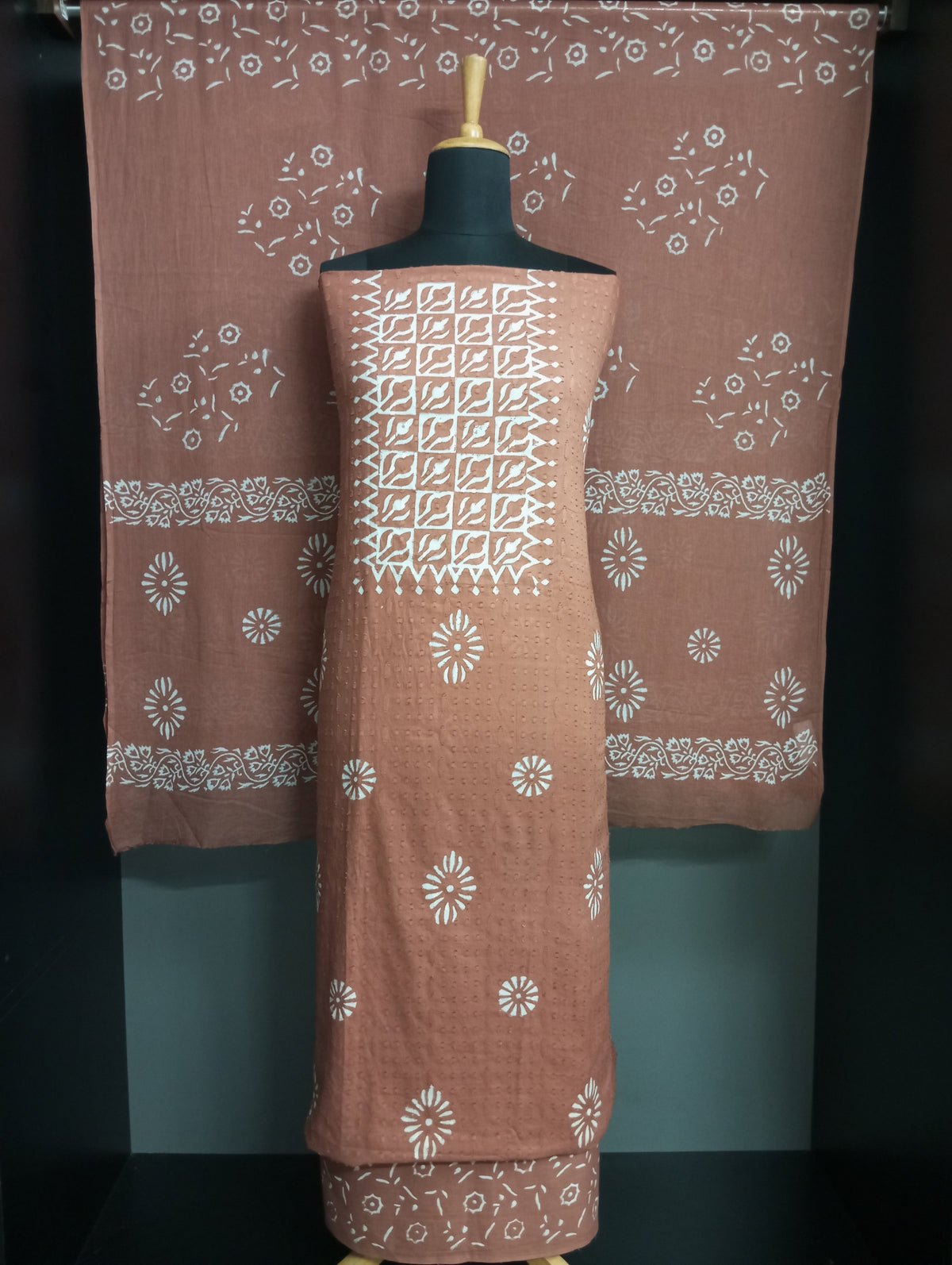 Floral Printed Pattern Cotton Salwar Set | SW2618