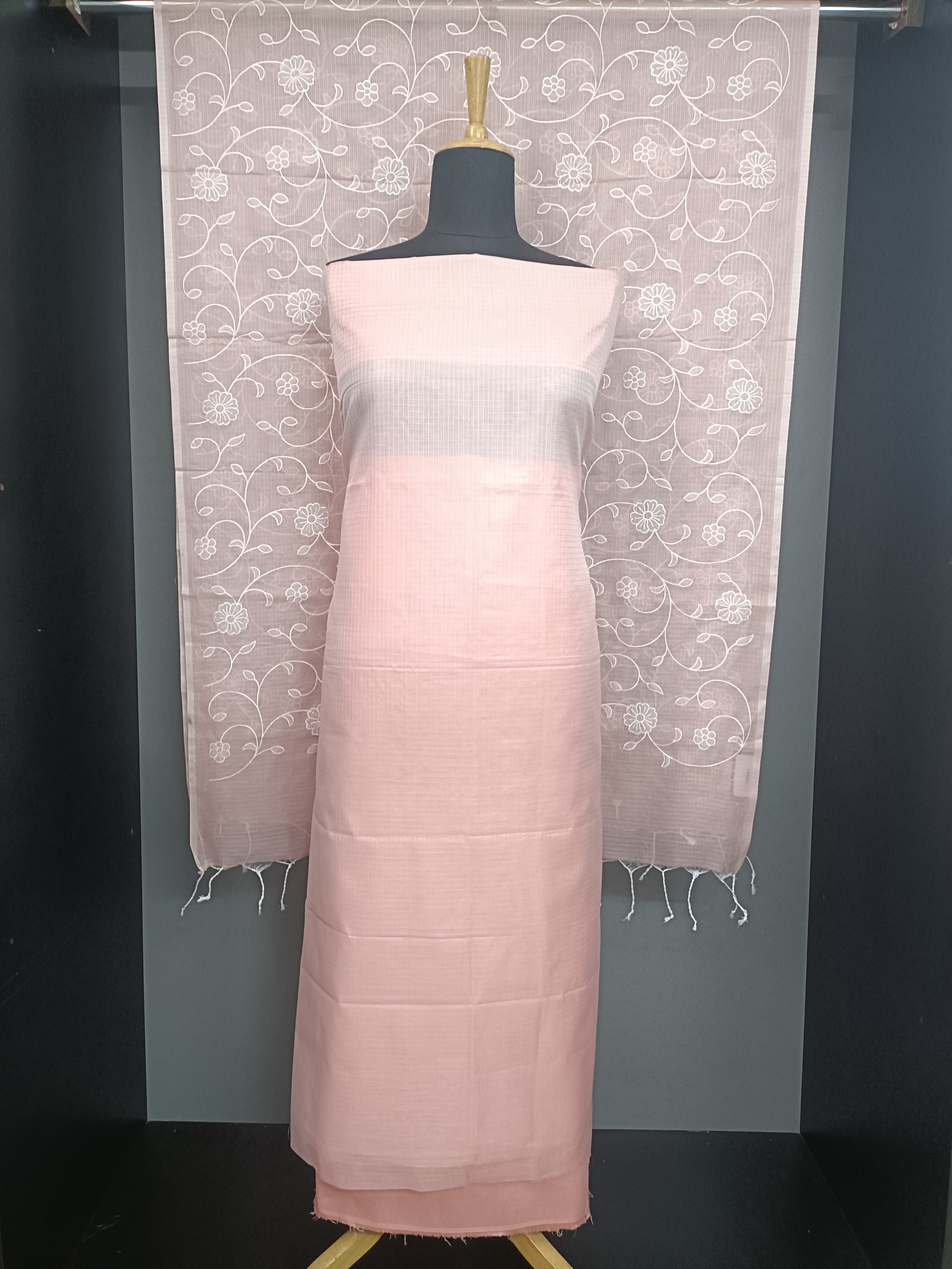 Solid Pattern Silky Kota Salwar Set | MR568