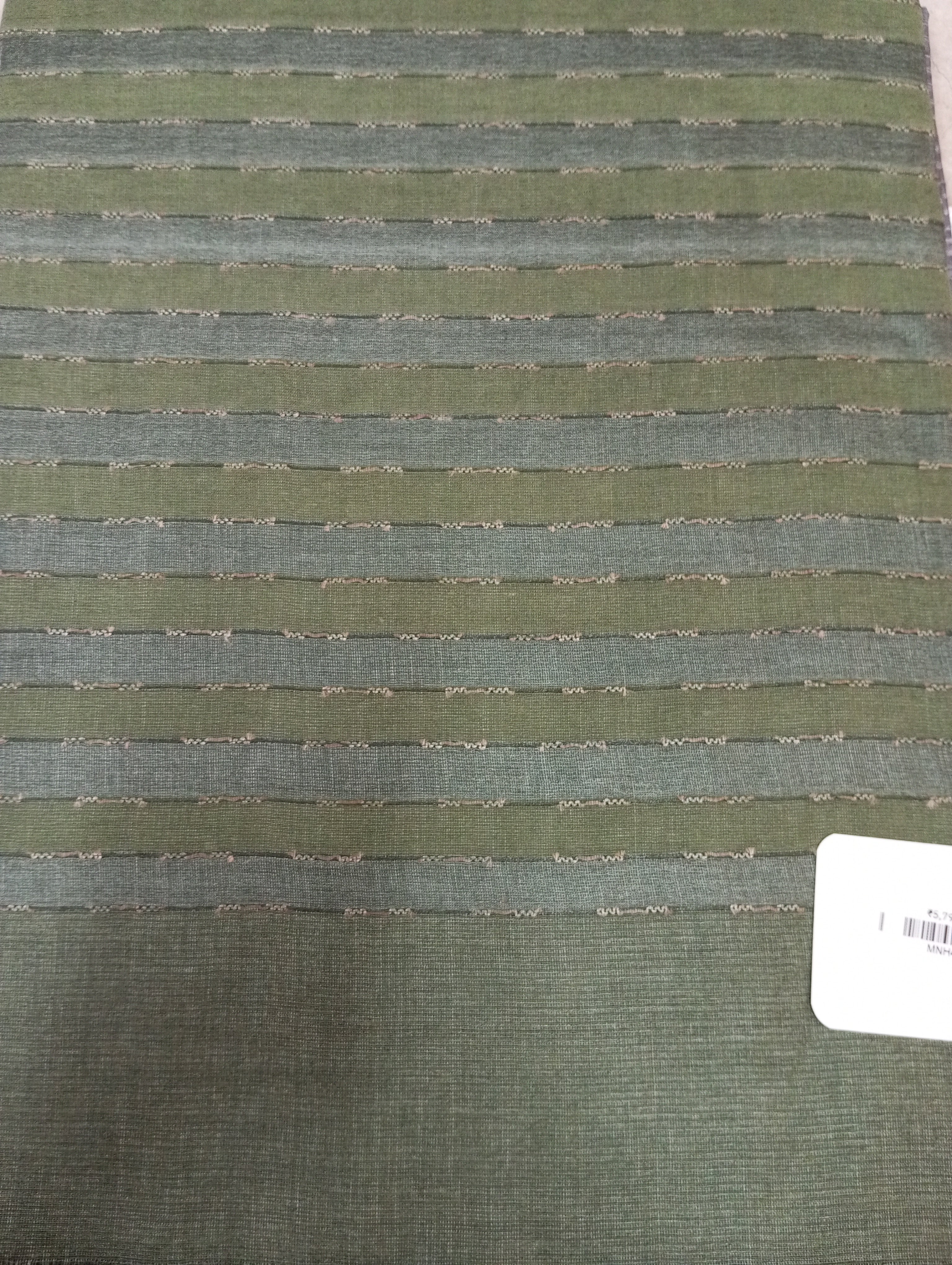 Kesiya Weaving Patterned Noil Tussar Finish Saree | MNH445