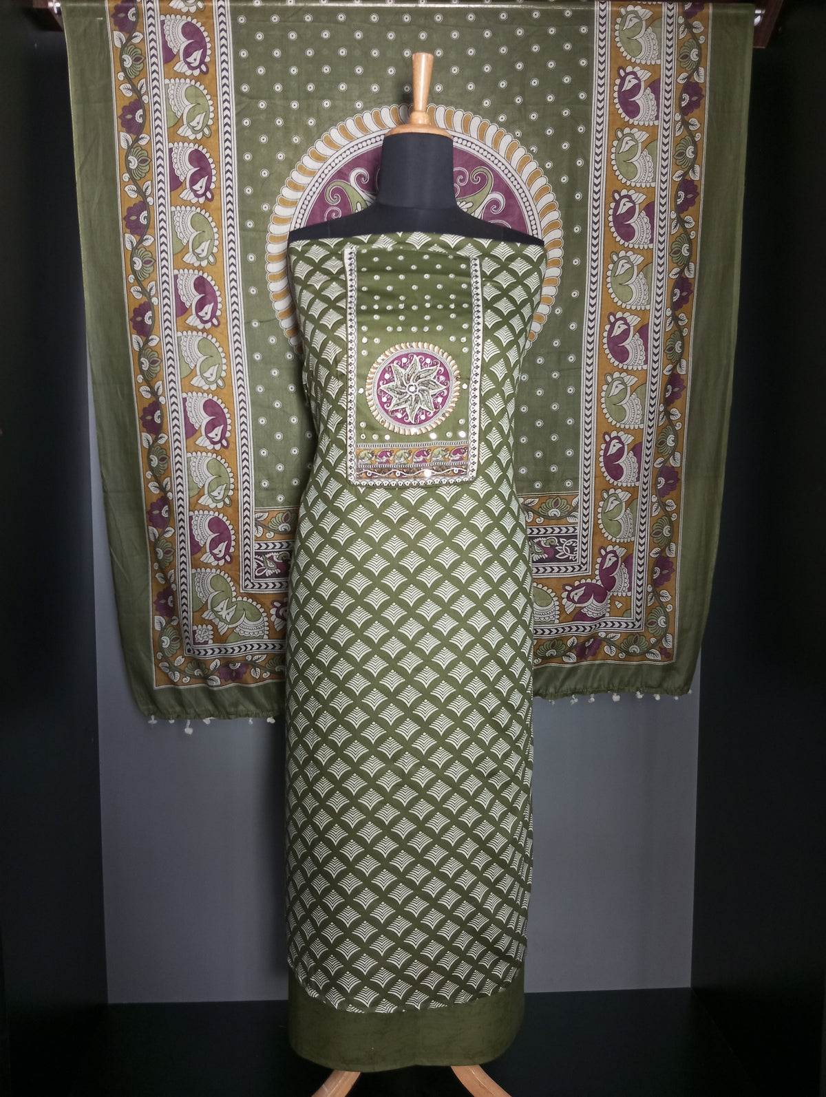Printed Pattern Cotton Salwar Set | SW2534