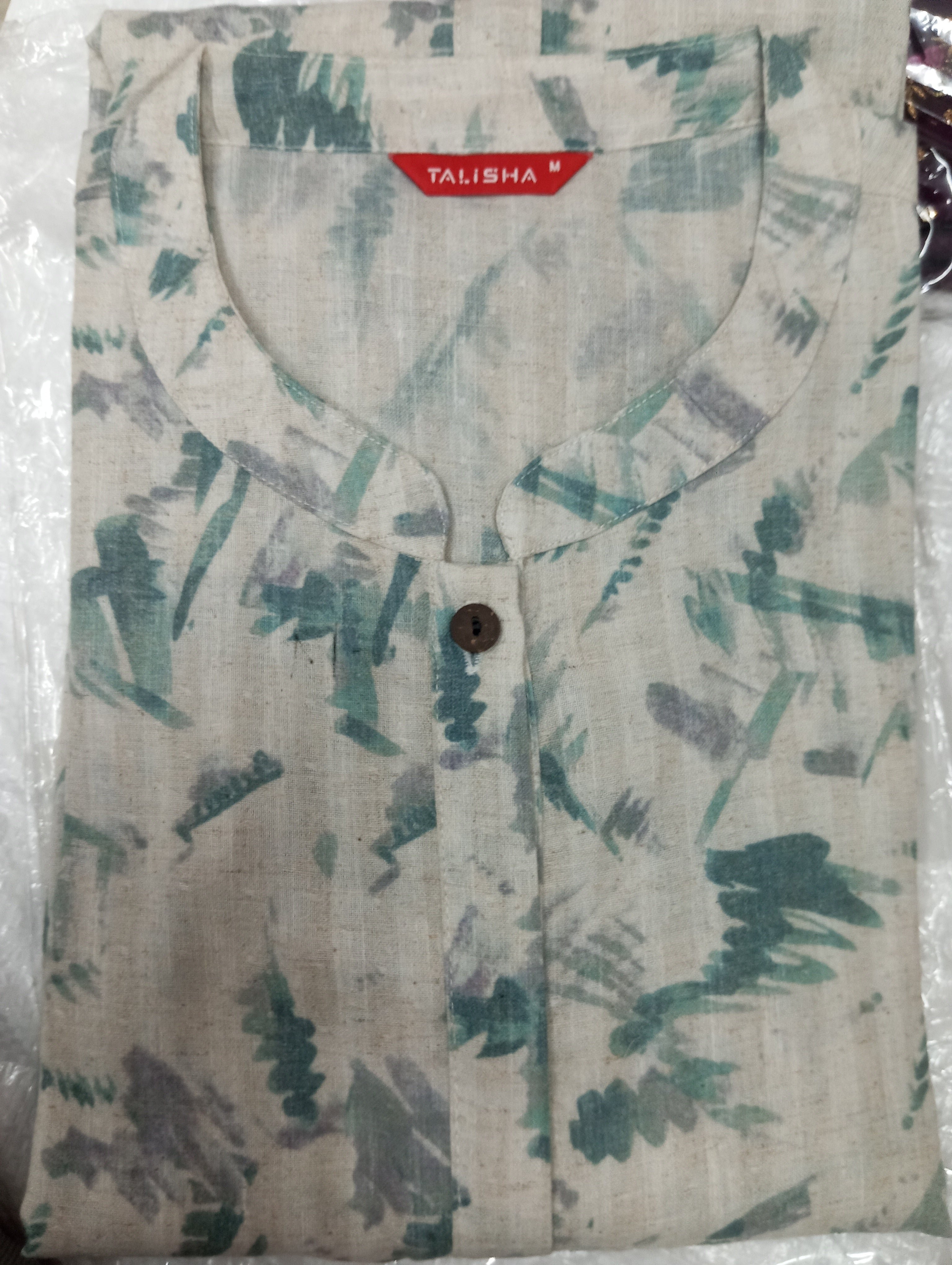 Printed Pattern  Soft Cotton Kurta | RGA291