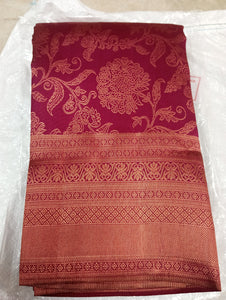 Floral Jaal Pattern Kanchipuram Saree | HH224