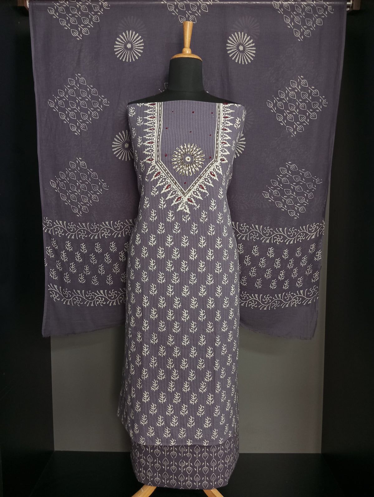 Floral Printed Cotton Salwar Set | SW2609