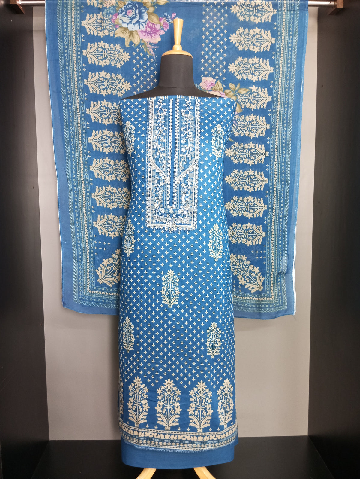 Block Printed Cotton Salwar Set | SW2575
