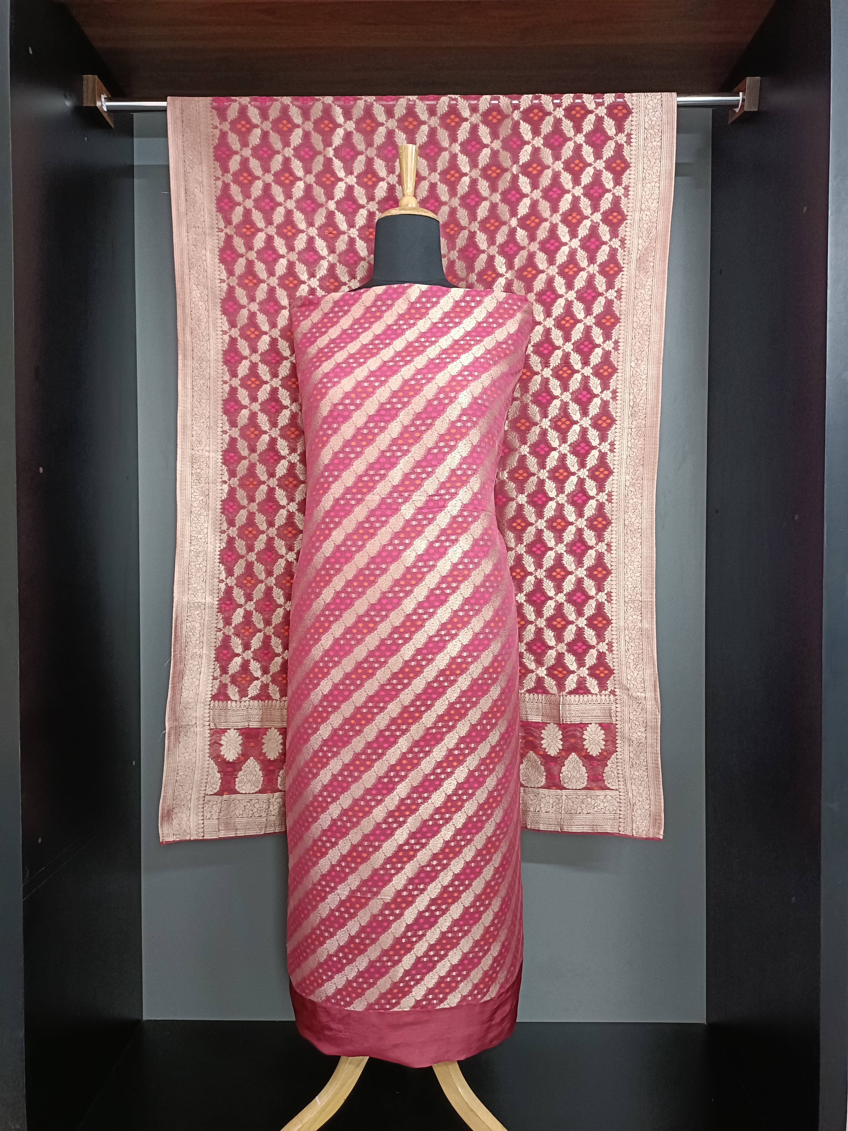 Lehar Pattern Georgette Salwar Set | EG137