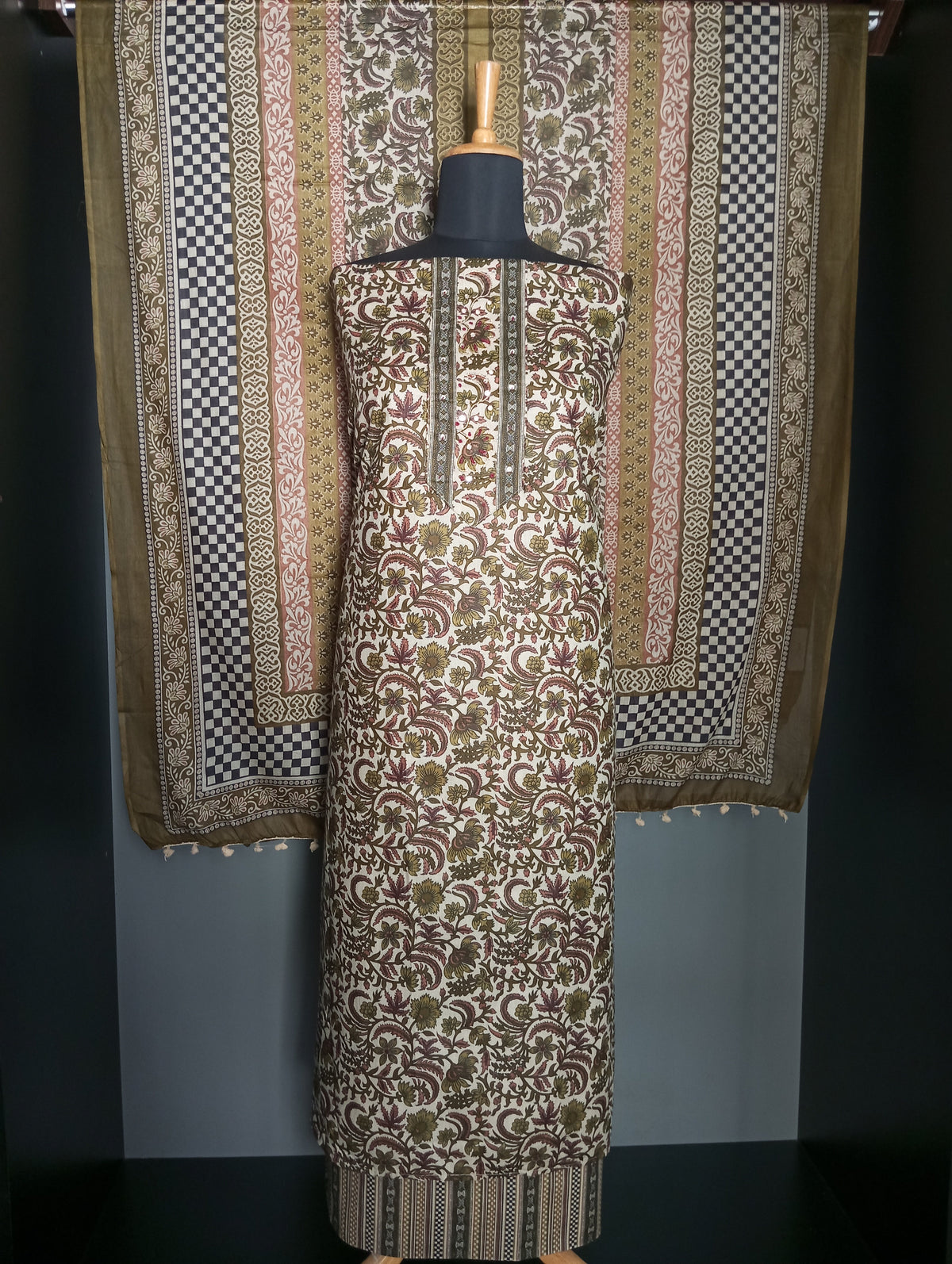 Printed Pattern Cotton Salwar Set |  SW2555