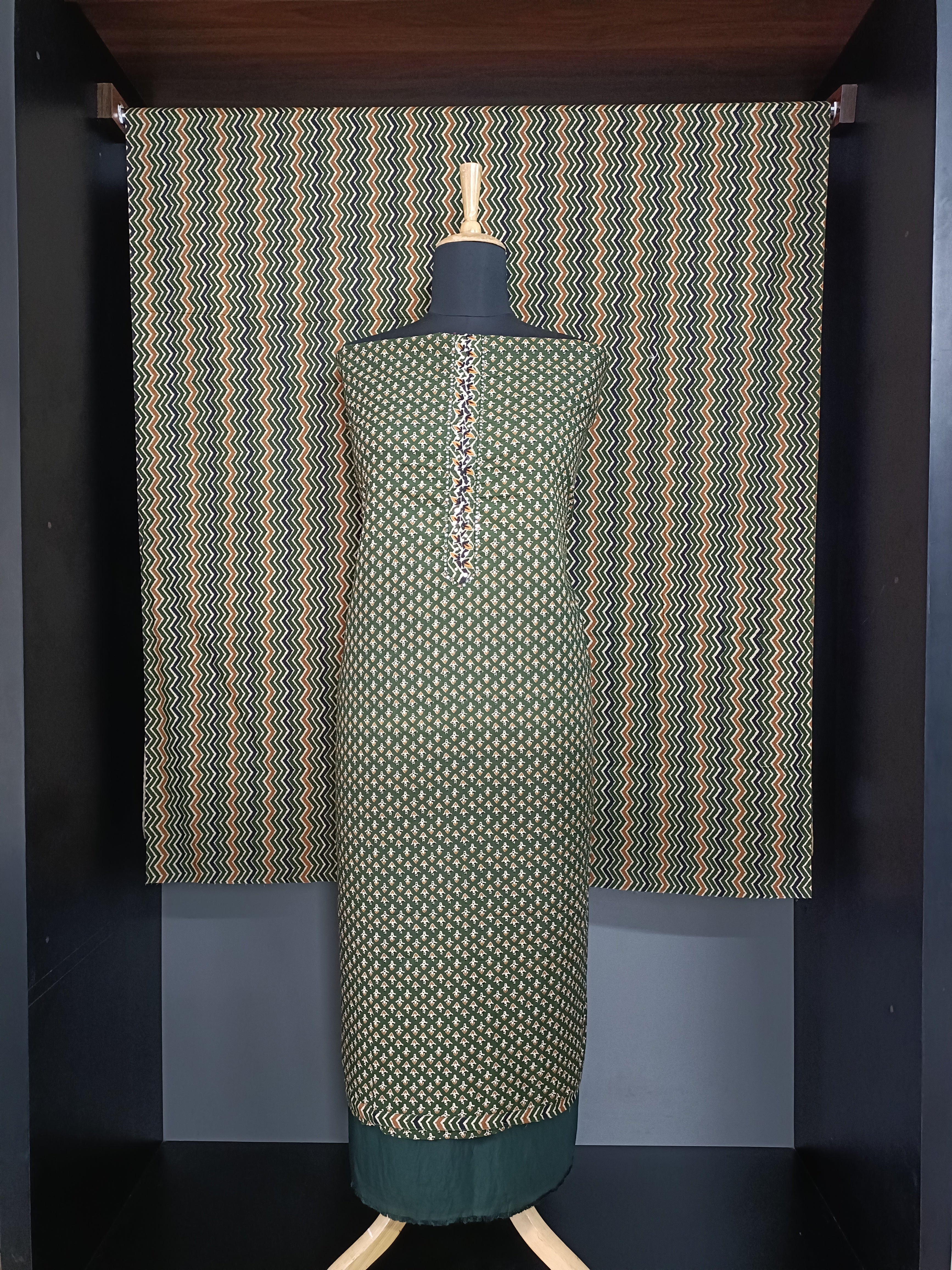 Screen Printed Soft Cotton Salwar Set |ACF101
