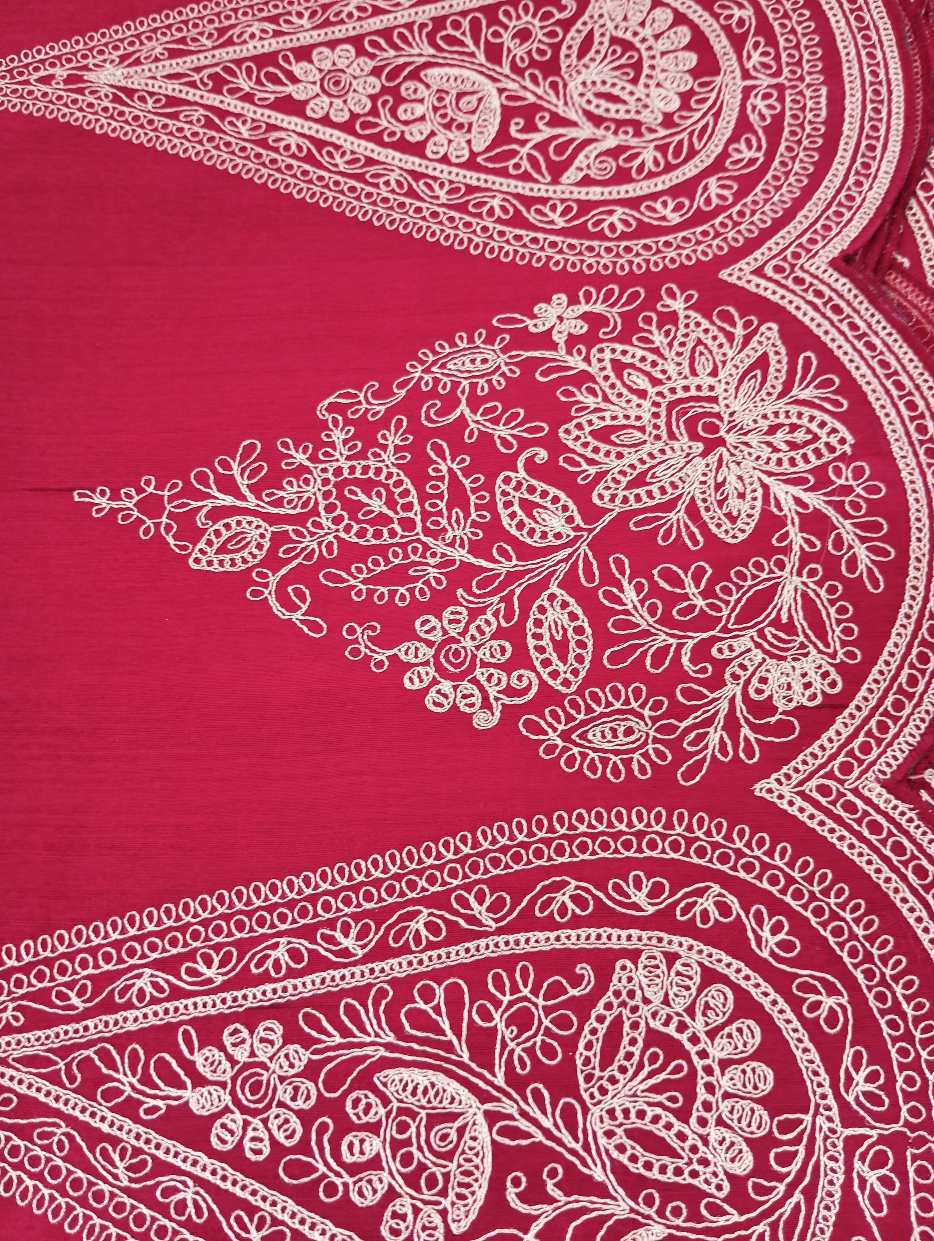 Pitta Work Detailed Semi Silk Saree  | SUN169