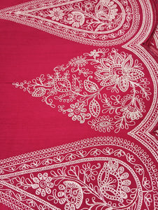 Pitta Work Detailed Semi Silk Saree  | SUN169