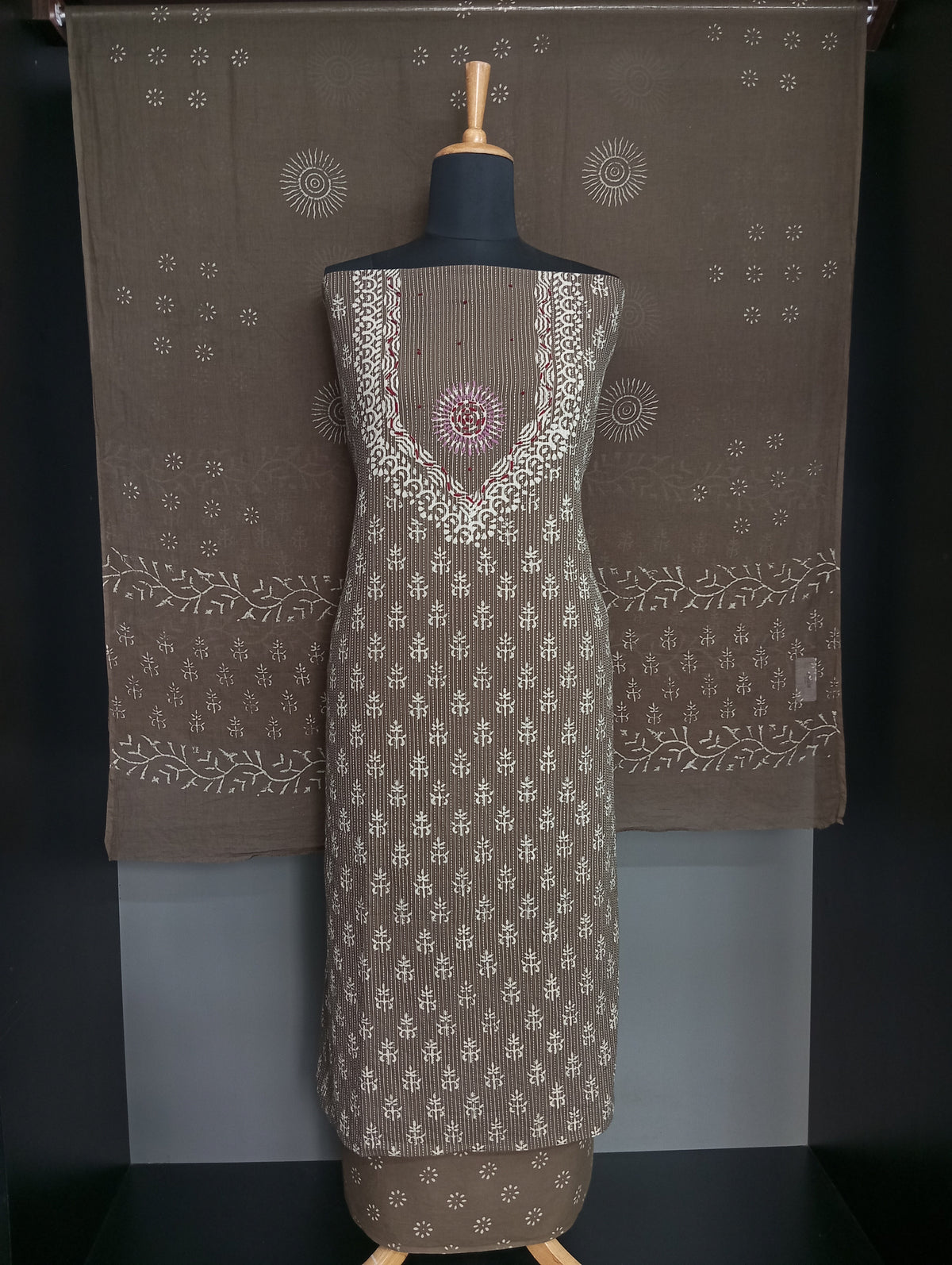 Floral Printed Cotton Salwar Set | SW2607