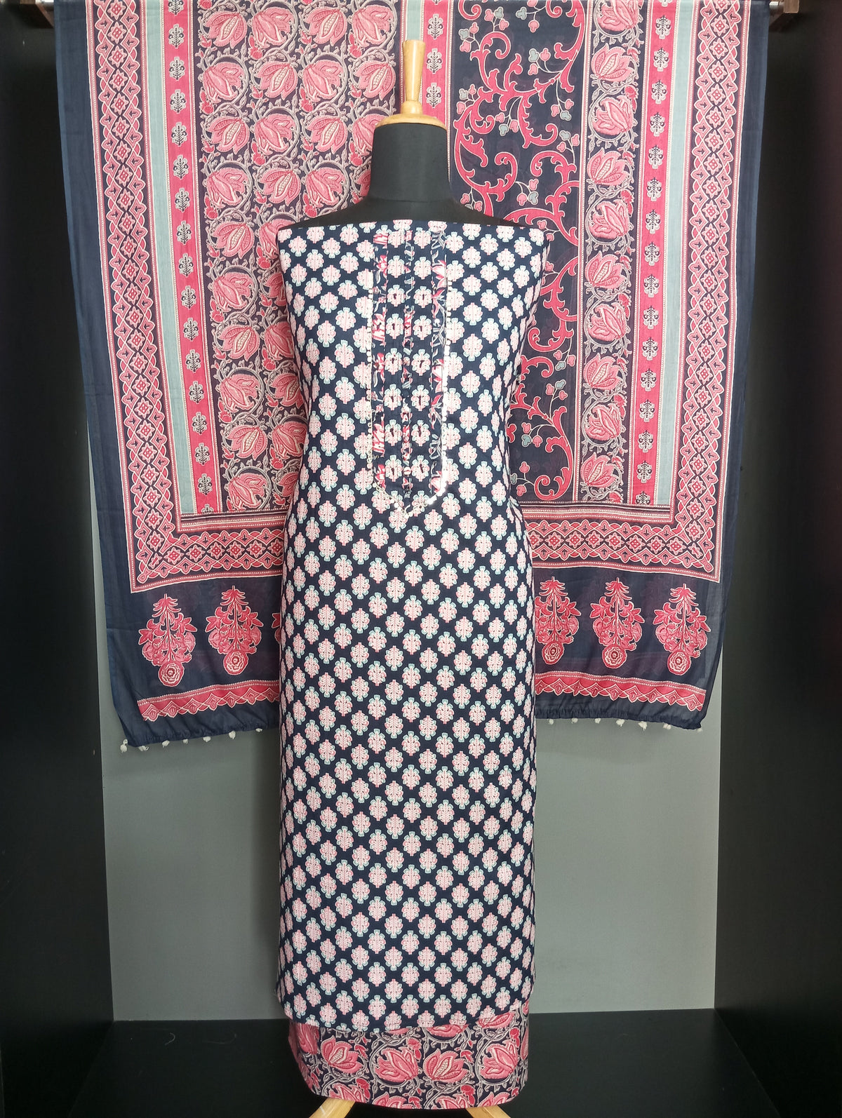 Floral Printed Pattern Cotton Salwar Set | SW2601