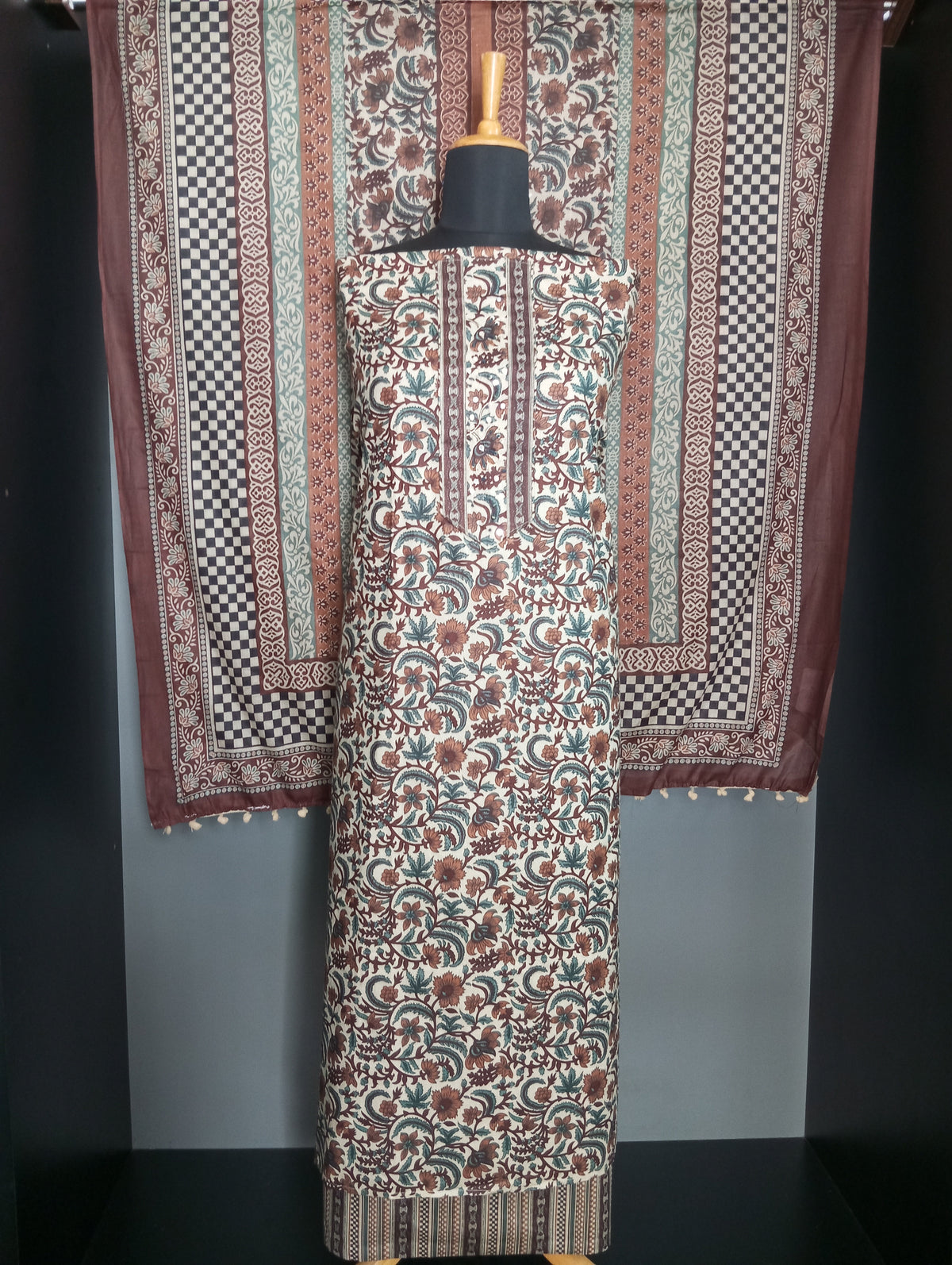 Printed Pattern Cotton Salwar Set | SW2552
