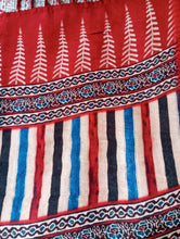 Geometrical Printed Pattern Chiffon Saree | SSN125