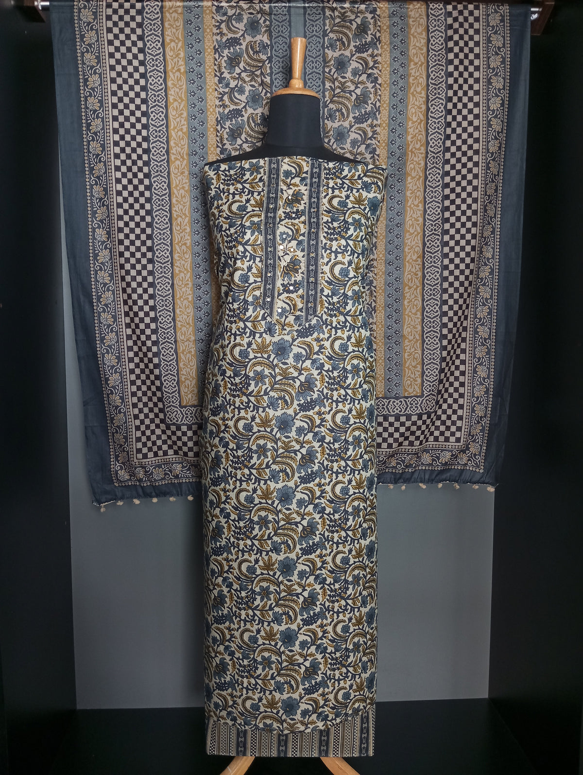 Printed Pattern Cotton Salwar Set | SW2553
