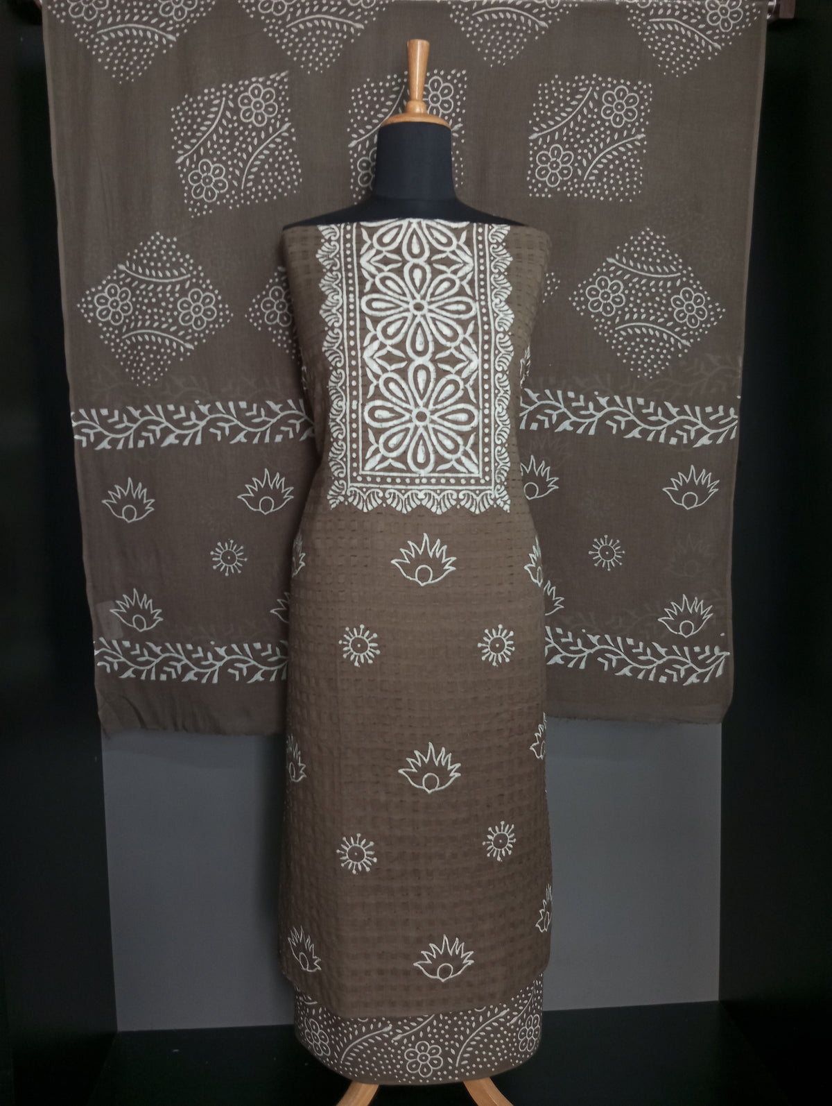 Floral Printed Pattern Cotton Salwar Set | SW2625