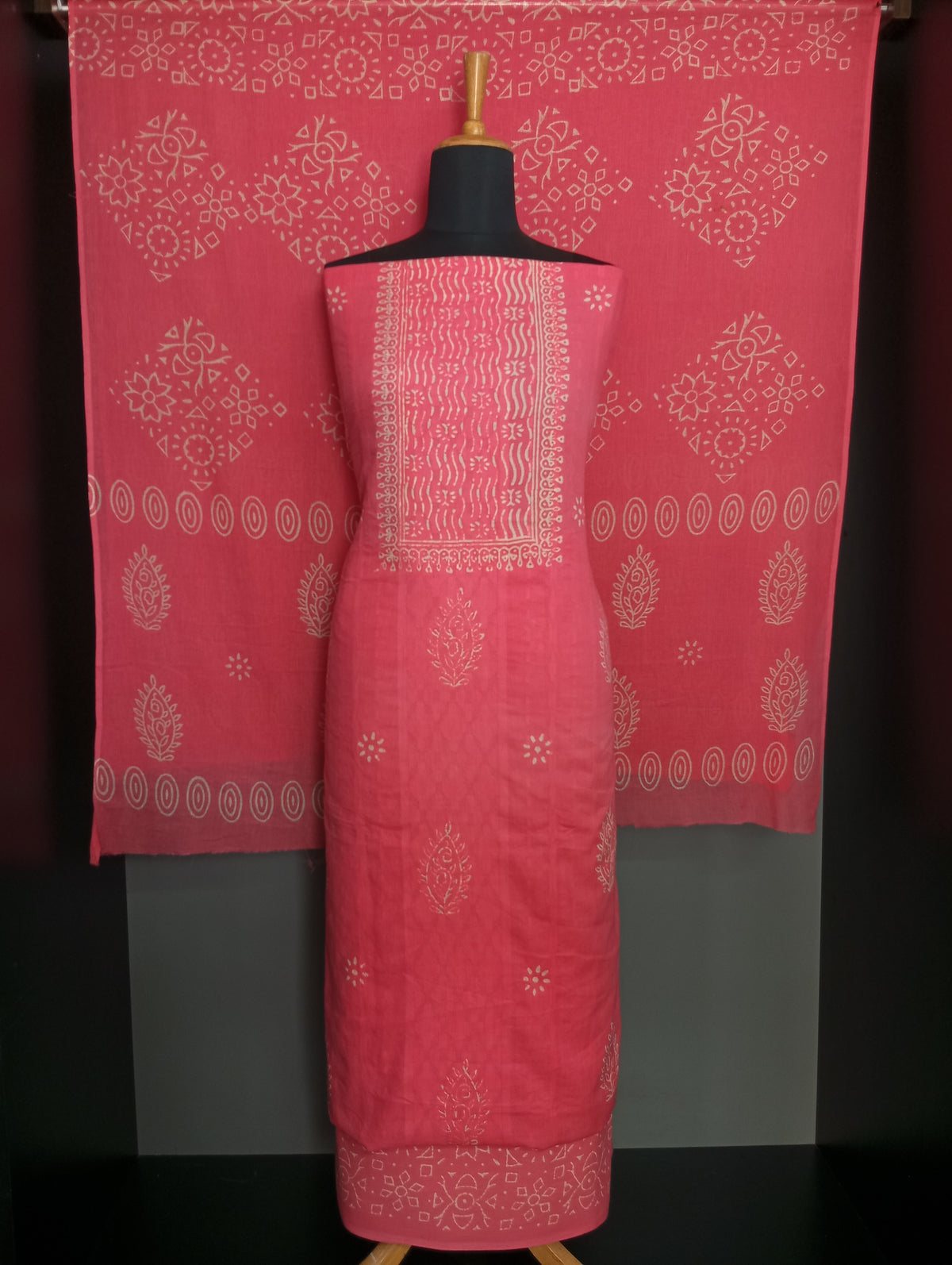 Floral Printed Pattern Cotton Salwar Set | SW2617