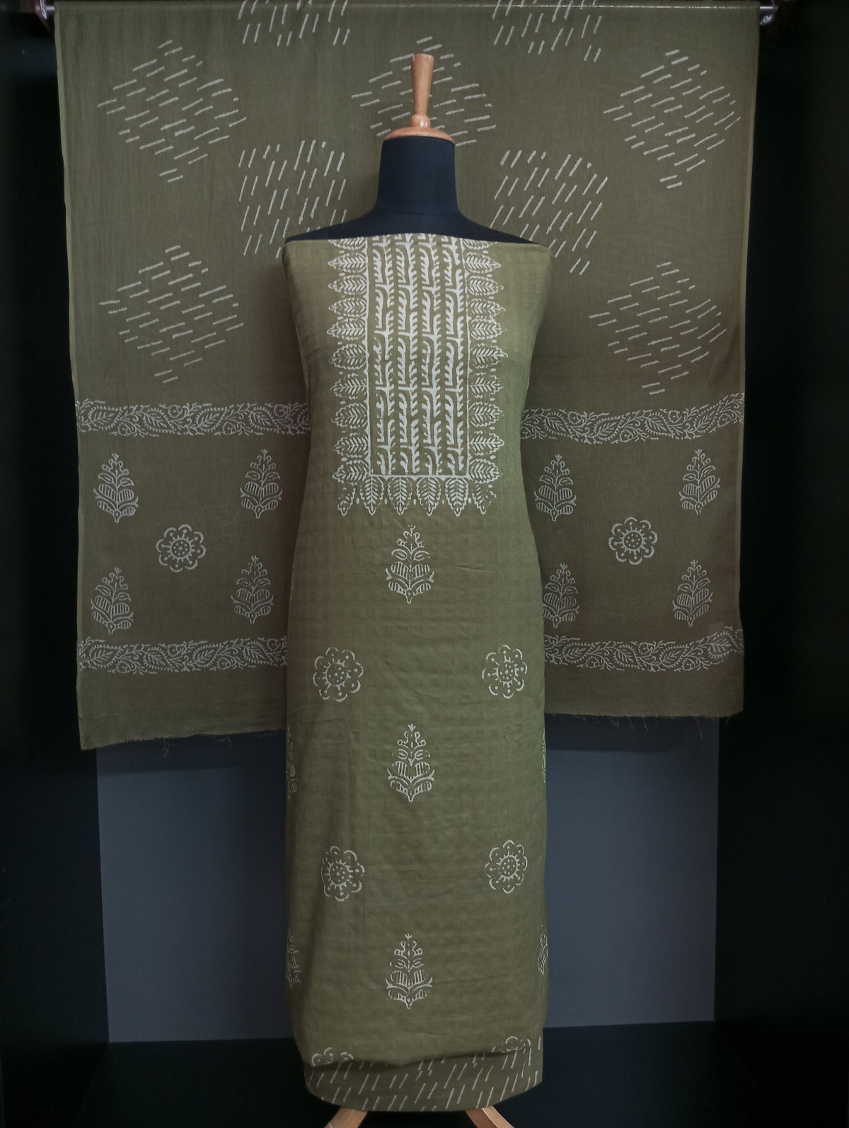 Floral Printed Pattern Cotton Salwar Set | SW2620