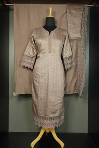 Stitched Chanderi Salwar Sets | NI292