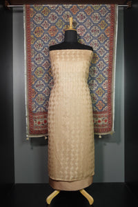 Computerized Embroidery Linen  Salwar Set | JCL769