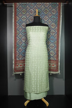 Computerized Embroidery Linen  Salwar Set | JCL769
