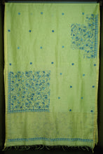 Hand embroidered  Linen Finish Sarees | ARS102