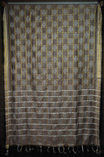 Power loom Woven Bagalpuri Linen Finish Sarees  | Ready-to-wear | MRD265