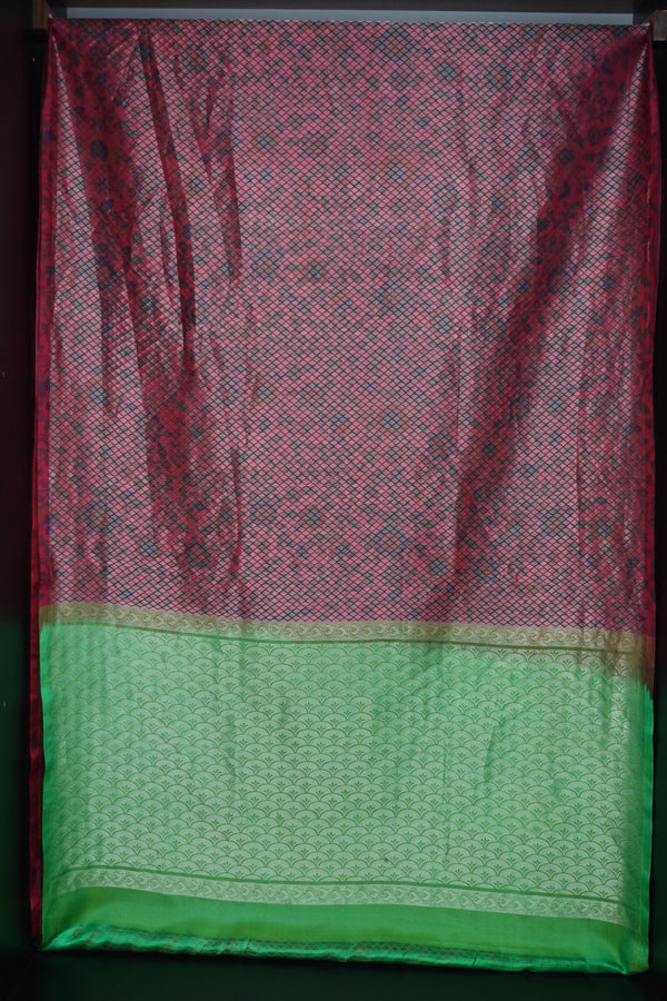 Digital Printed Soft Silk Kanchipuram Sarees | ACSN101