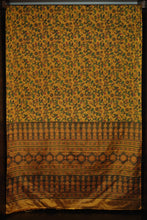 Kalamkari Pattern Screen Printed Semi Silk Sarees | ACSN102
