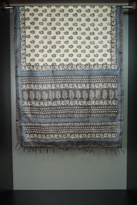 Printed Soft Tussar Dupatta Collection | MNH151