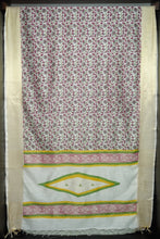 Screen Printed Linen Finished Sarees | ACT745