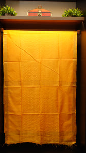 Bhagalpuri linen finish sarees with zari weave patterns | MDS203