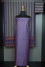 Ajark Digital Printed Semi Silk Salwar Set | NA293