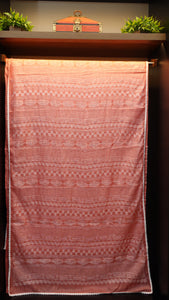 Embroidered silky kota finish saree | ACT633