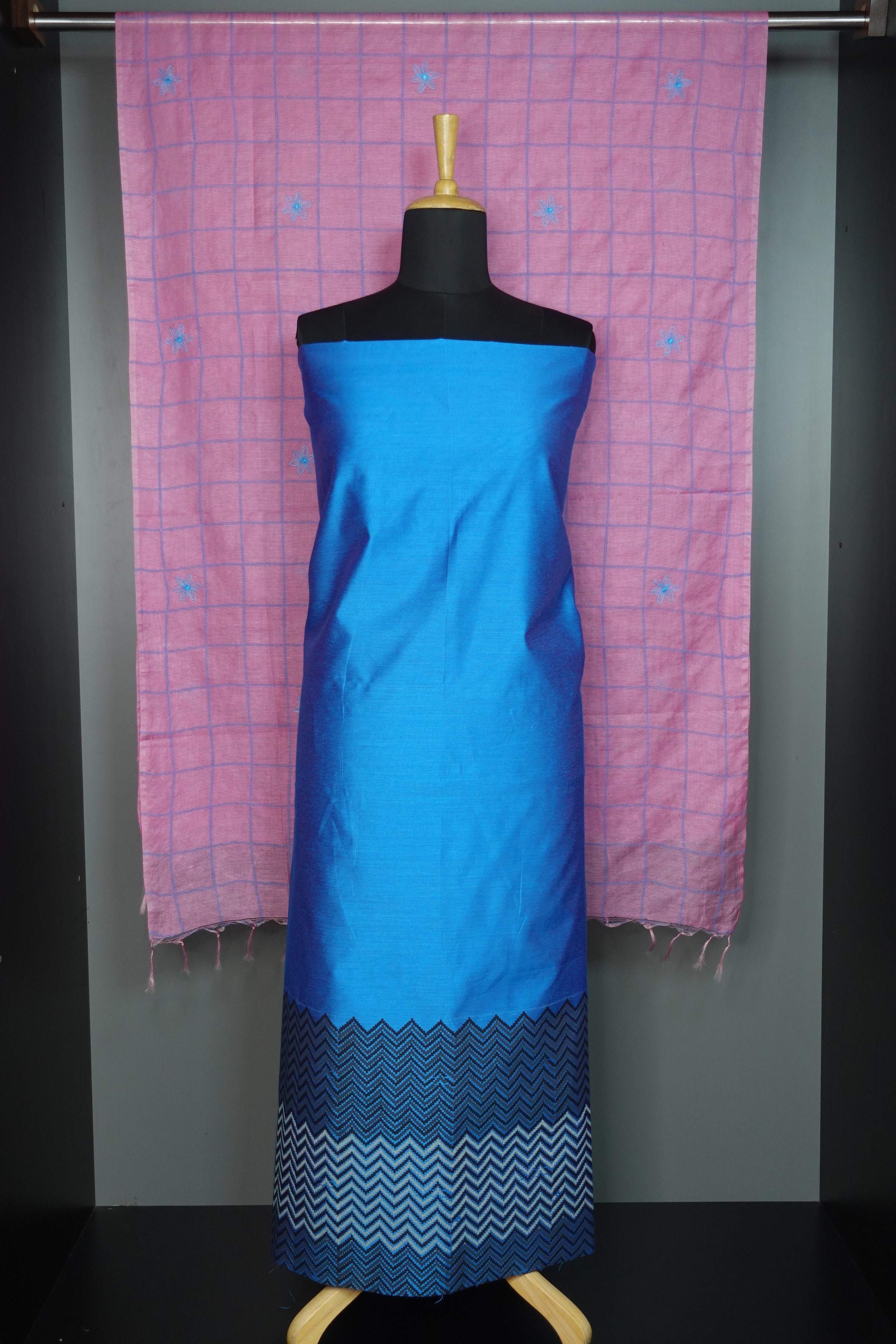 Slub Chanderi Top & Dupatta Collection | SS890