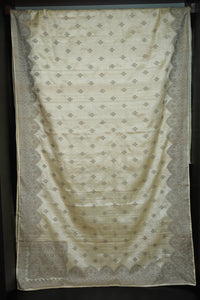 Embroidered Desi Tussar Sarees | SBS389