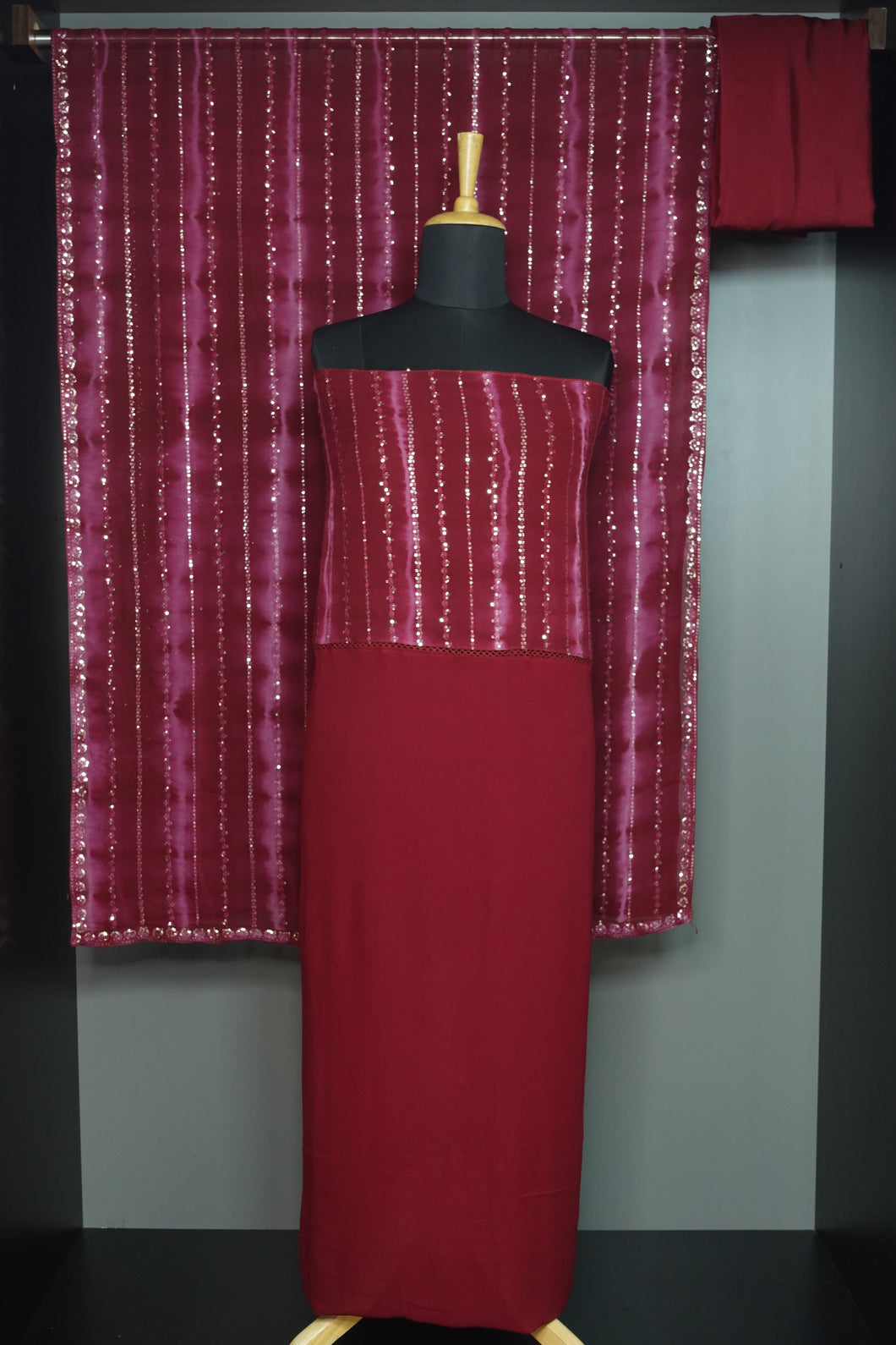 Tie & Dye Georgette Salwar Set | MS658