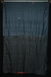 Floral Embroidered Tussar Saree | ARS135