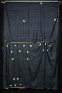 Desi Tussar Embroidered Sarees  | ARS129