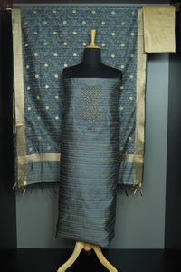Party Oriented Chanderi Salwar Set Unstiched  | SW1233