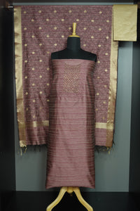 Party Oriented Chanderi Salwar Set Unstiched  | SW1233